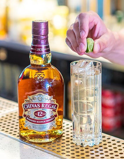Coconut Highball Whisky Cocktail Recipe