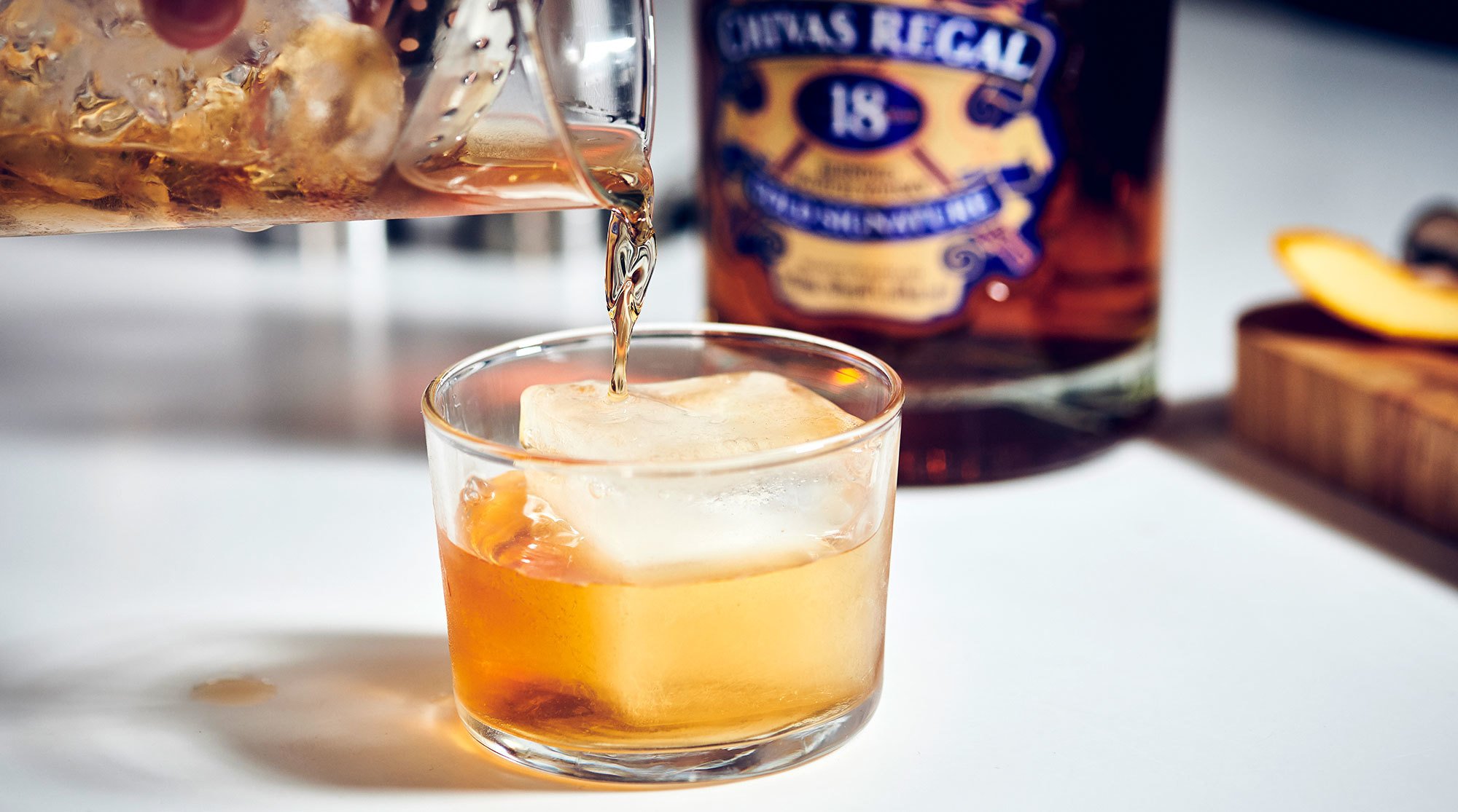Chivas 18 Old Fashioned Cocktail Chivas 18 Old Fashioned Cocktail